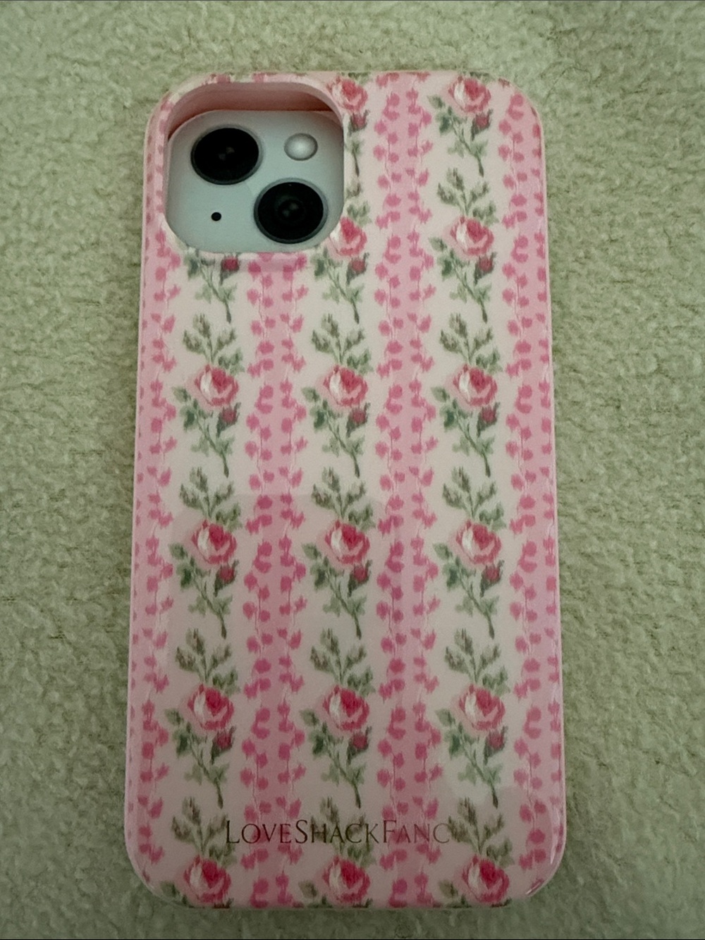 kPhone 17e Case-Mate x LoveShackFancy - Blooming Heirloom w/MagSafe